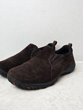 Columbia Brown Suede Slip-On Loafers
